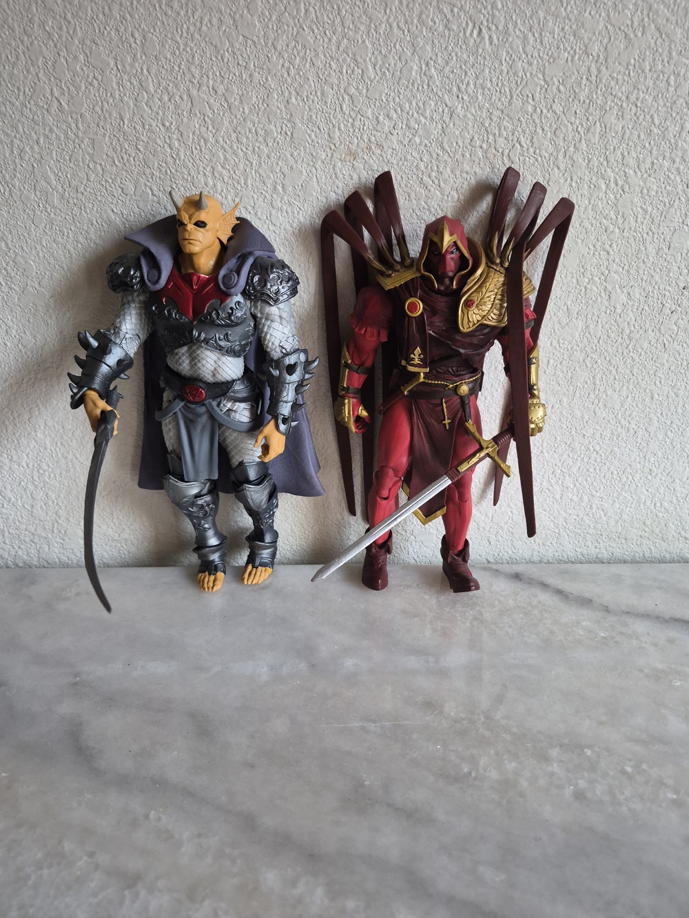 McFarlane DC Multiverse Azrael White Knight &Etrigan the Demon Figure Pre-owned